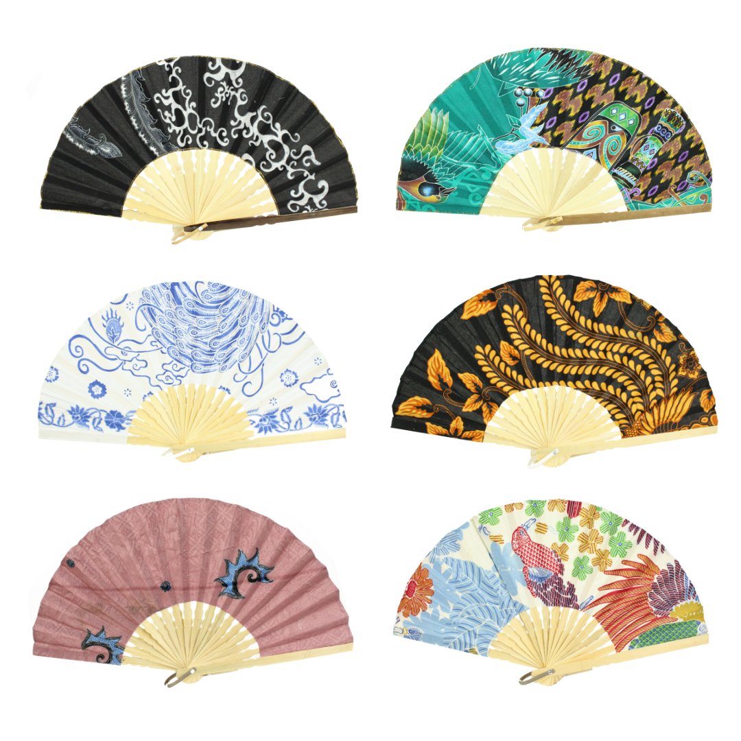 The Traditional Fan – Set of 6 - Hippie Monkey - Hippie Monkey - Wholesale B2B Dropshipping