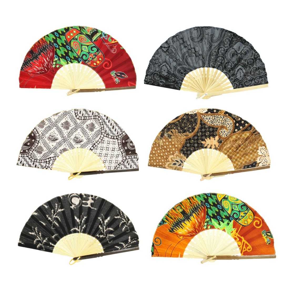 The Traditional Fan – Set of 6 - Hippie Monkey - Hippie Monkey - Wholesale B2B Dropshipping