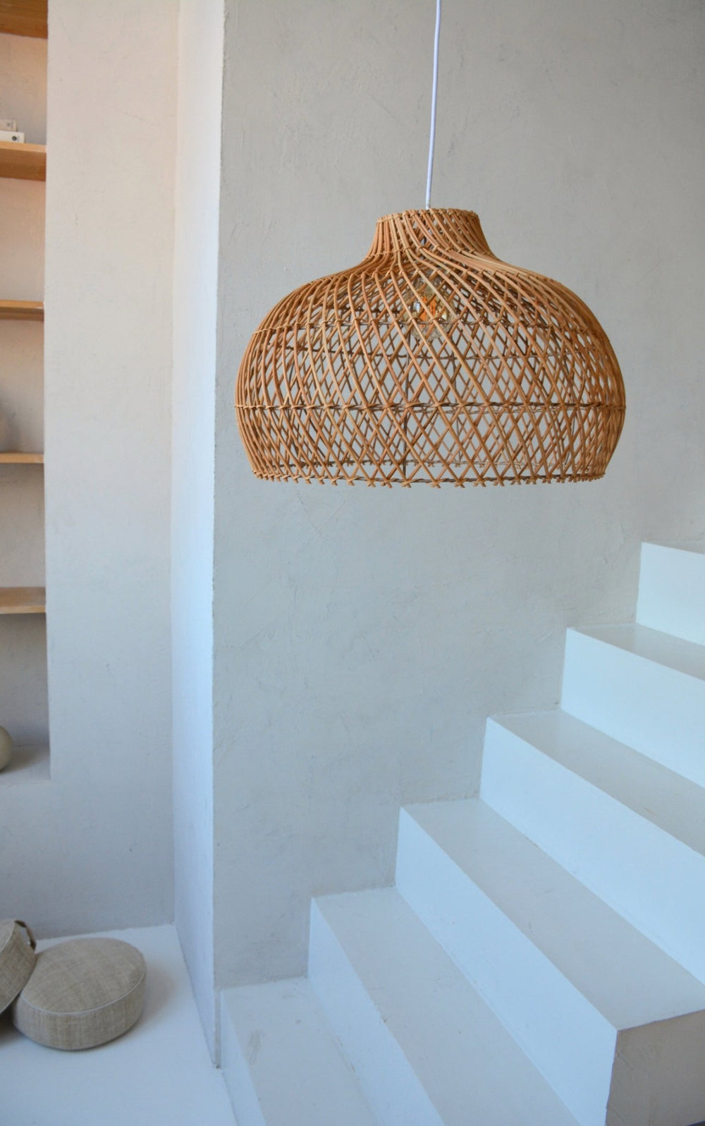 The Uluwatu Pendant – Rattan - L – Hippie Monkey - Hippie Monkey - Wholesale B2B Dropshipping