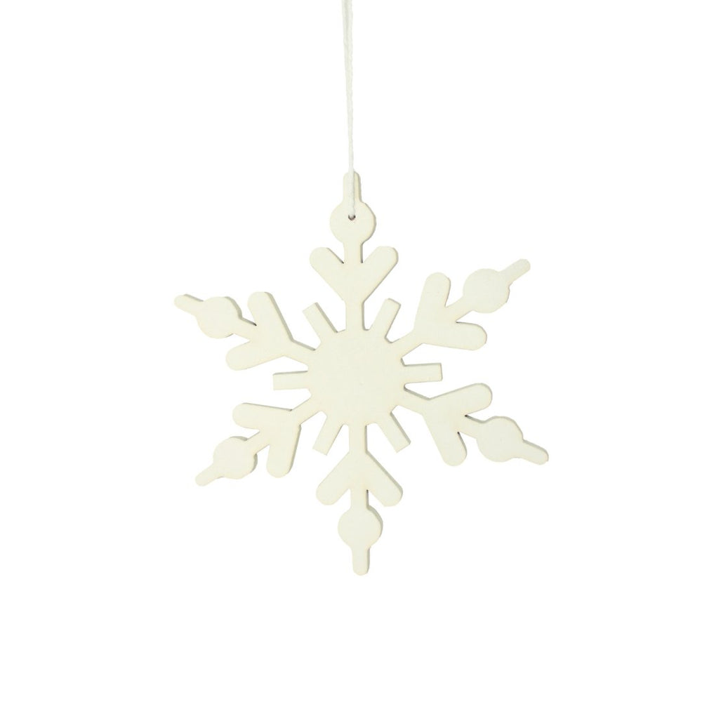The White Snow Flake – Set of 12 - Hippie Monkey - Hippie Monkey - Wholesale B2B Dropshipping
